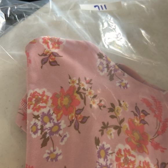 Arie Offline Real Me 3” Floral Shortie‎ Bodysuit. Country Pink. Size L (711) - Picture 11 of 11